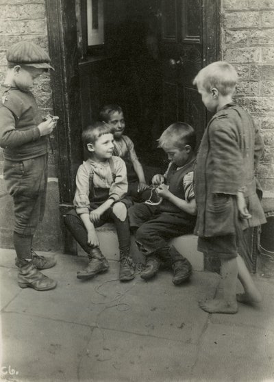 Child Poverty, London by English Photographer